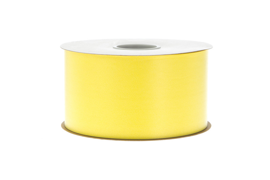 #40 Florasatin Plastic Ribbon (100yd) - Daffodil