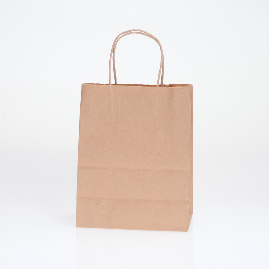Kraft Tempo Gift Bag - 8 x 4.5 x 10.25in