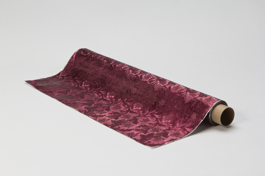 20in Wide Heavy Embossed Foil (50ft) - Cranberry