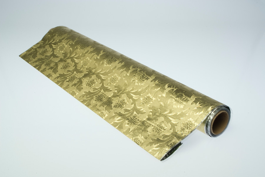 20in Wide Heavy Embossed Foil (50ft) - Gold