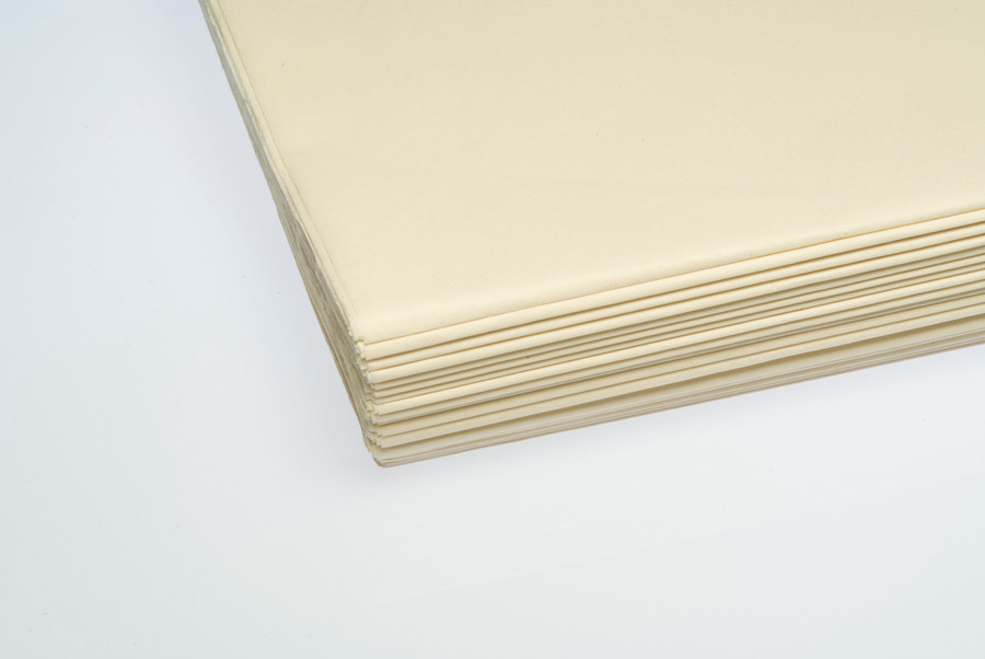20x30in Unwaxed Tissue Paper (480 Sheets) - Dune Beige