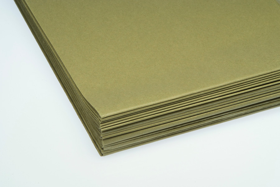 20x30in Unwaxed Tissue Paper (480 Sheets) - Oasis Green