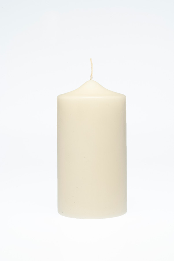 3x6in Pillar Candle - Ivory