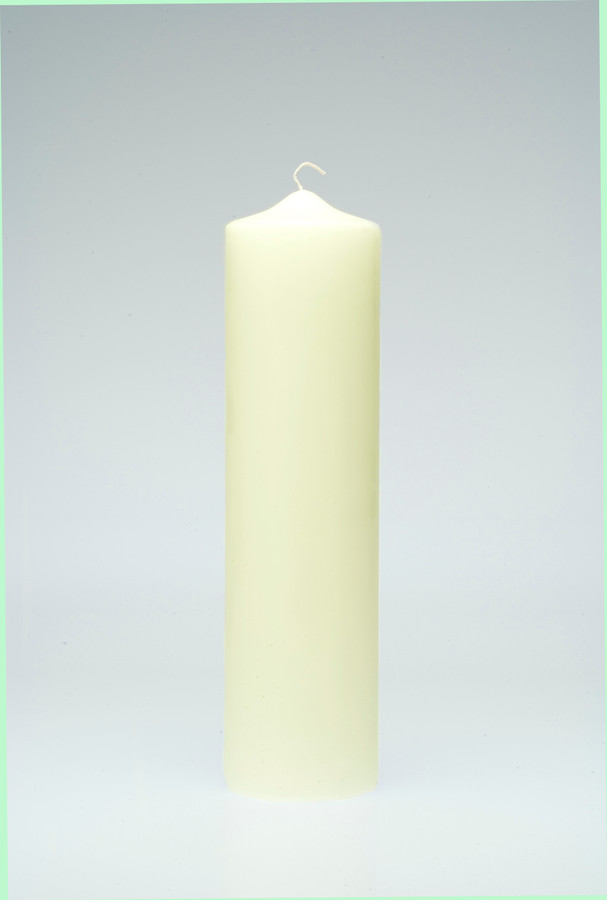 3x12in Pillar Candle - Ivory