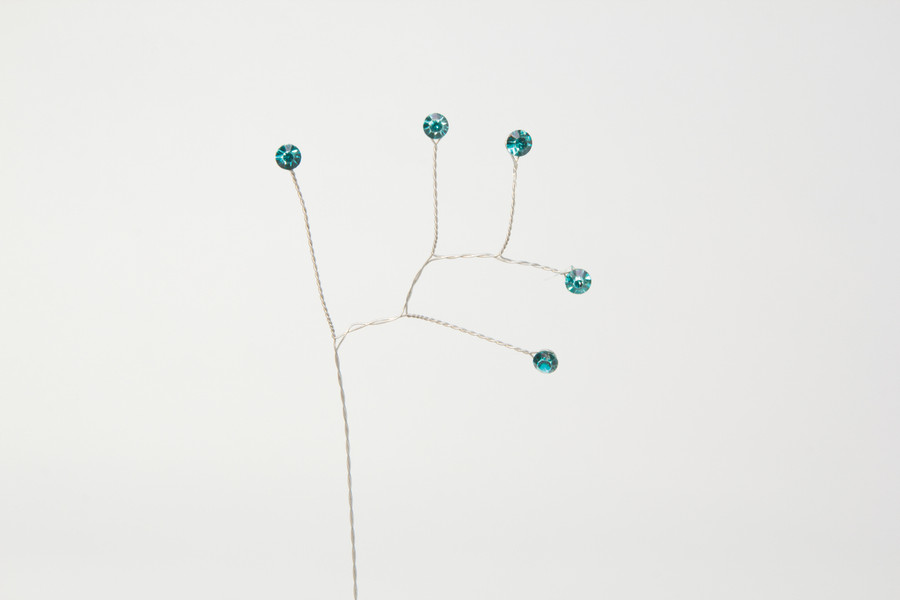 Rhinestone Spray x5 (Pack of 12) - Turquoise