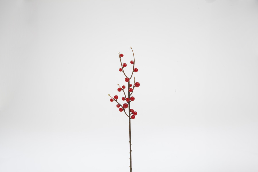 13in Long Naked Jojo Berry Pick - Red