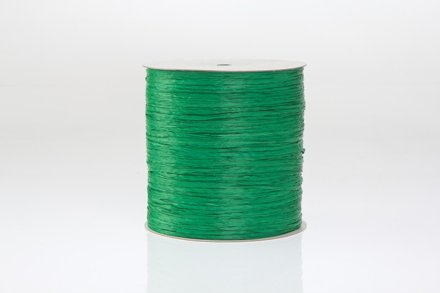 Raffia Wrap Ribbon (500yd) - Emerald