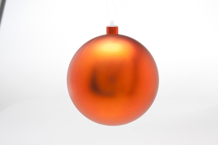 150mm Plastic Display Ball - Matte Copper