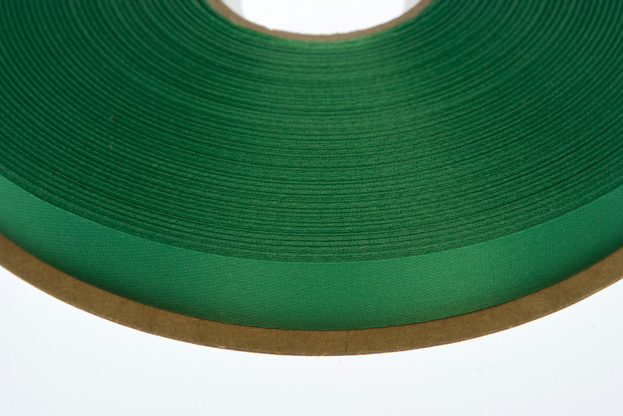 #3 Plain Satin Ribbon (100yd) - Holiday Green