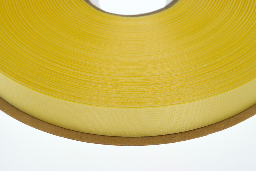 #3 Plain Satin Ribbon (100yd) - Yellow