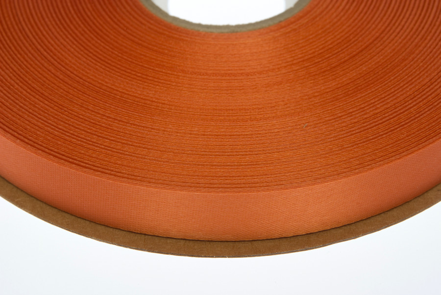 #3 Plain Satin Ribbon (100yd) - Orange