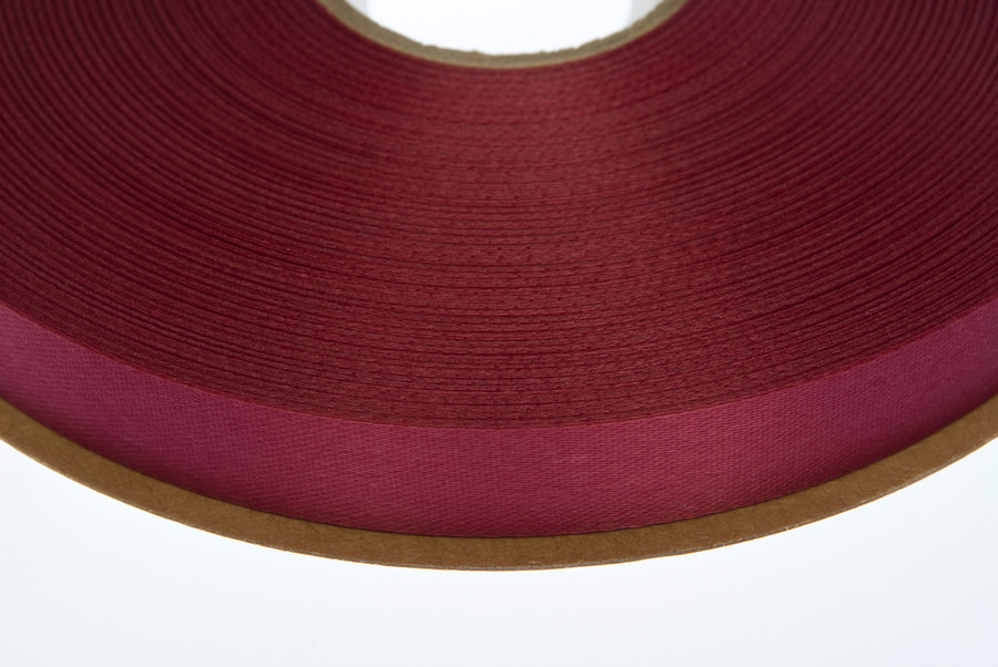 #3 Plain Satin Ribbon (100yd) - Burgundy