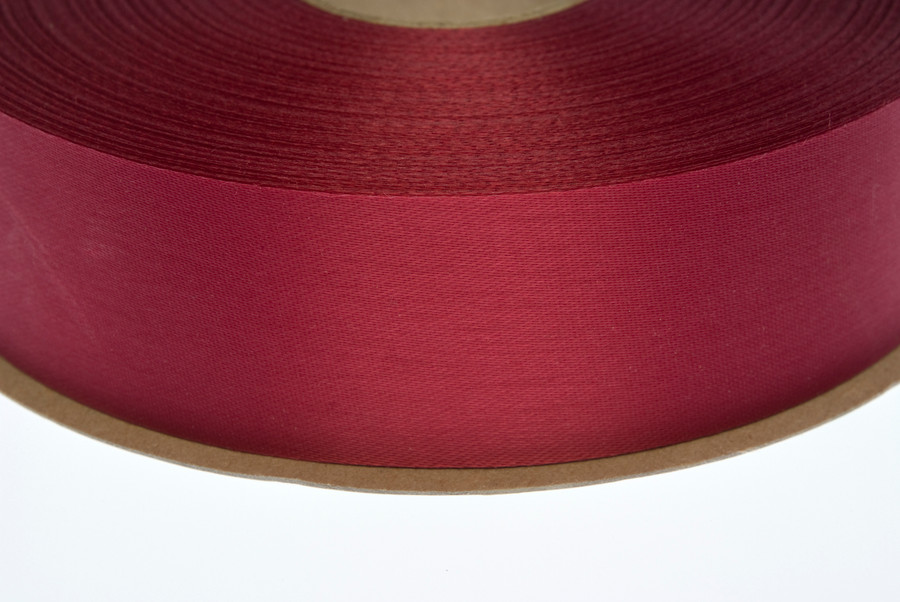 #9 Plain Satin Ribbon (100yd) - Wine / Burgundy