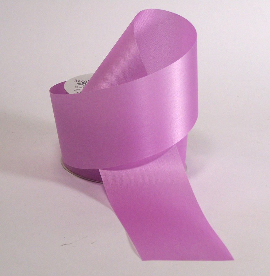 #40 Plain Satin Ribbon (50yd) - Lavender