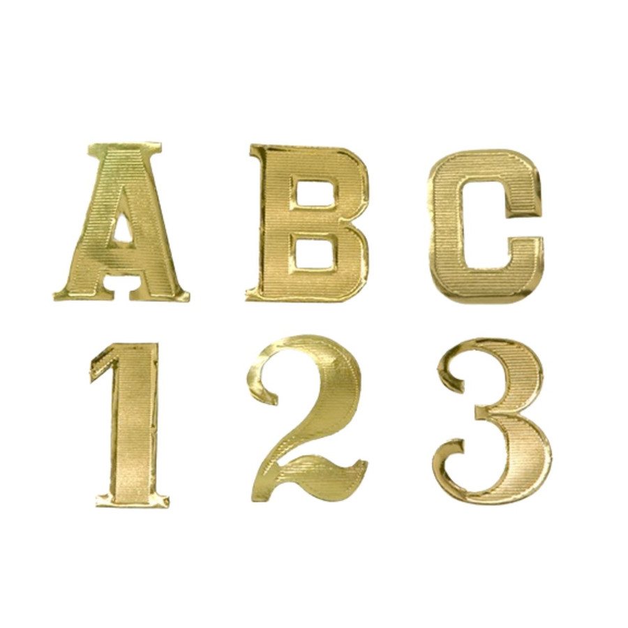 Decorative Letter Script (Pack of 25) - V