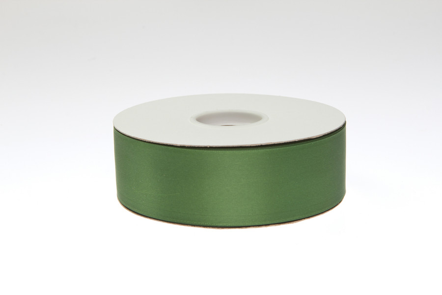#9 Premium Double Face Satin Ribbon (50yd) - Leaf Green