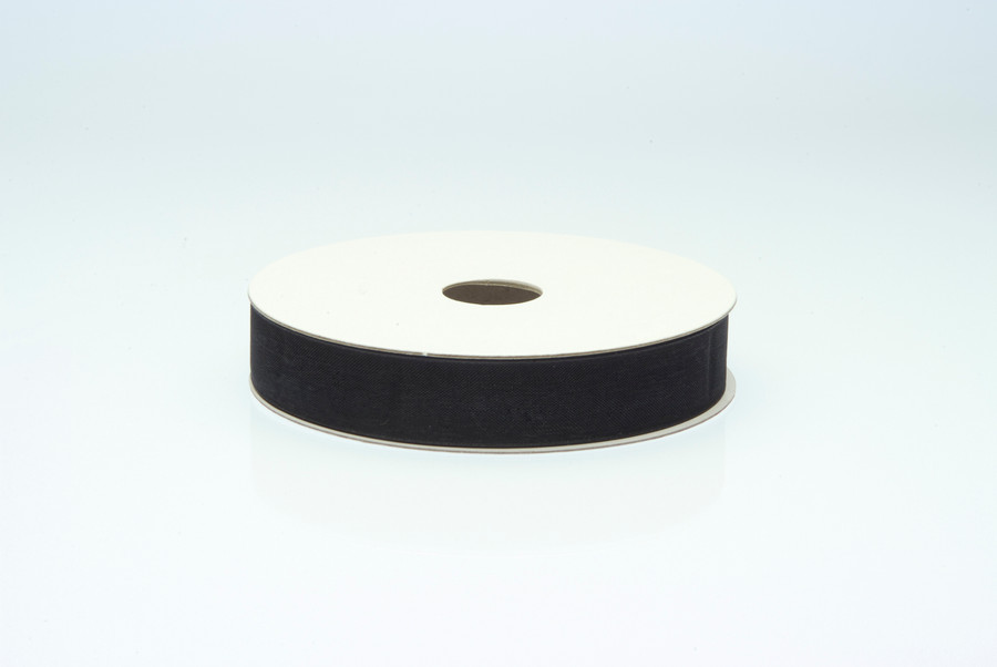 #3 Chiffon Organza Ribbon (25yd) - Black