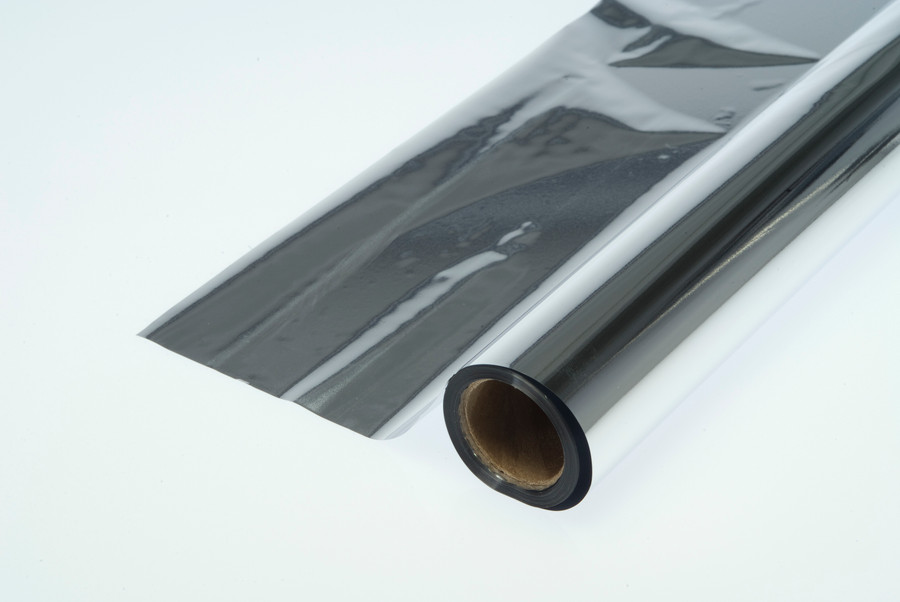 24in Wide Metallized Krystalphane Roll (100ft) - Silver