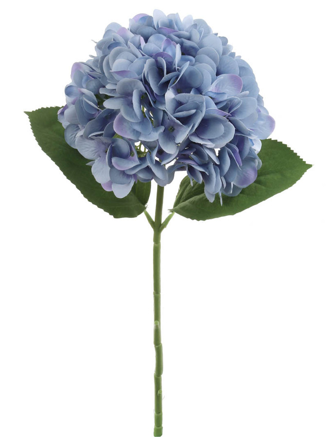 18in Hydrangea Bloom - Blue
