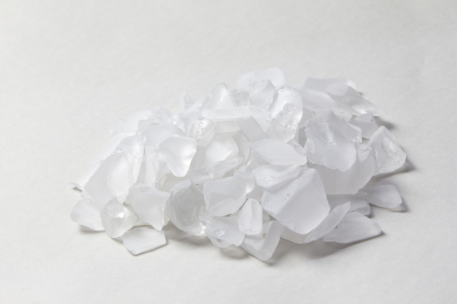 1lb Bag Beach Sea Glass - Clear