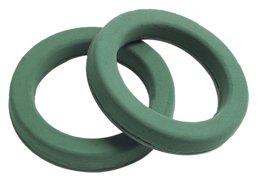 12in Wide Oasis Foam Ring Holder (Pack of 2)