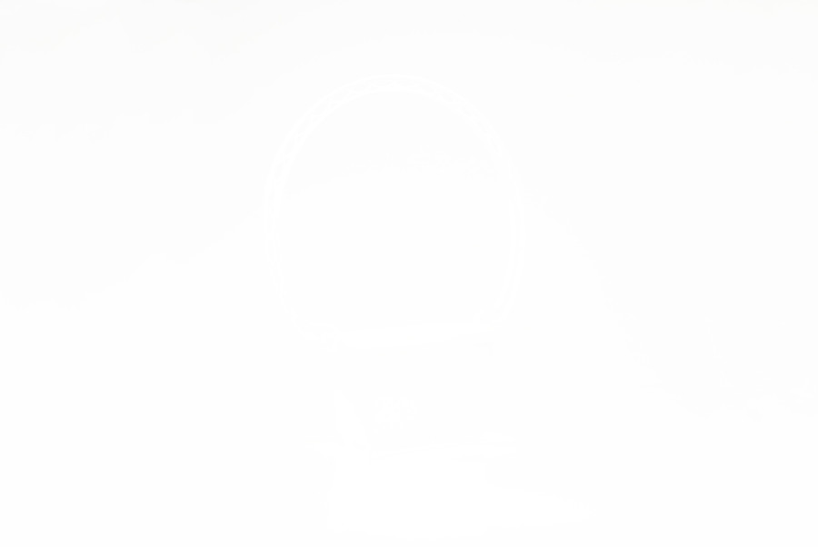 Plastic Rectangular Funeral Basket - White