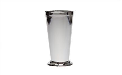 7.5in Wide Mint Julep Plastic Cup - Silver