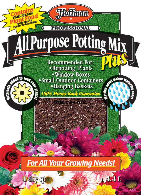 4QT All Purpose Plus Potting Soil Mix