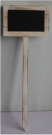 24in Long Wood Chalkboard Sign on Stake