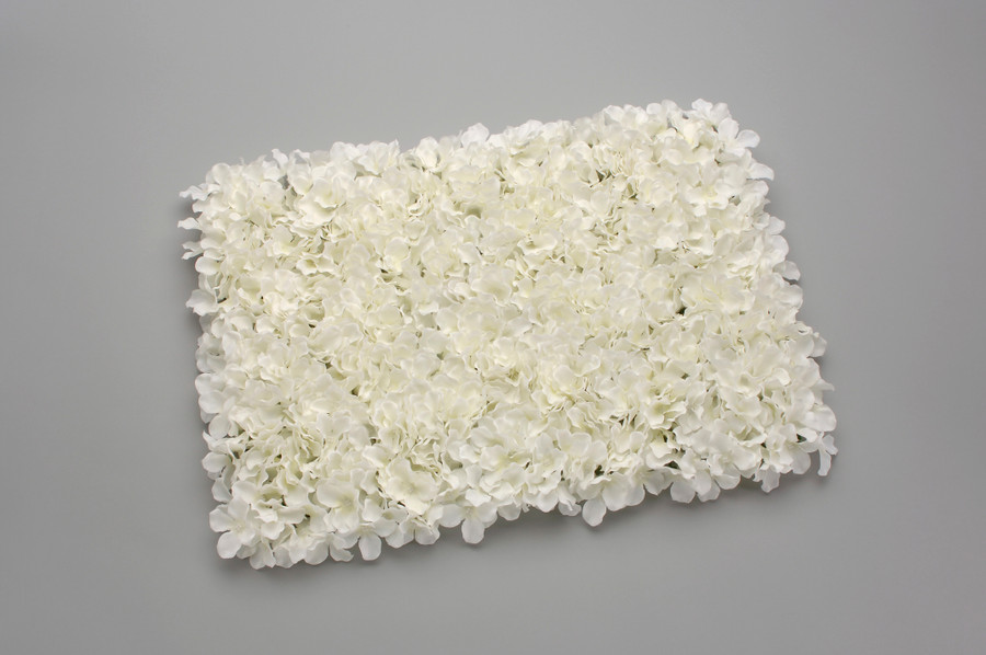 25x18in Hydrangea Mat - Cream