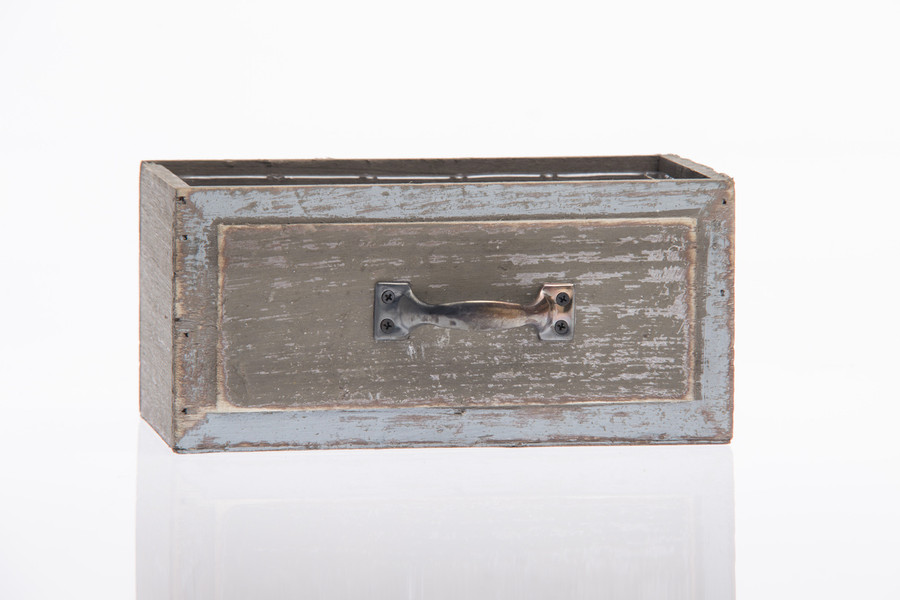 8.25in Long Wood Drawer Planter Box