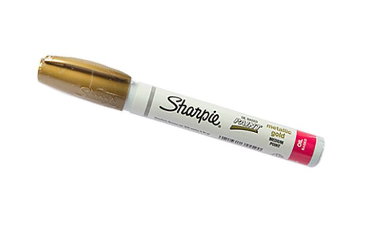 Medium Tip Pen - Gold