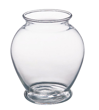 5in Tall Ginger Jar Glass Vase - Jacobson