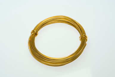12G Aluminum Wire (39ft) - Gold - Jacobson