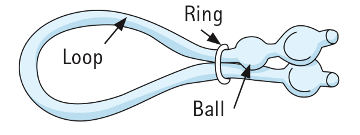 Blue Ultimate Round Rings. 