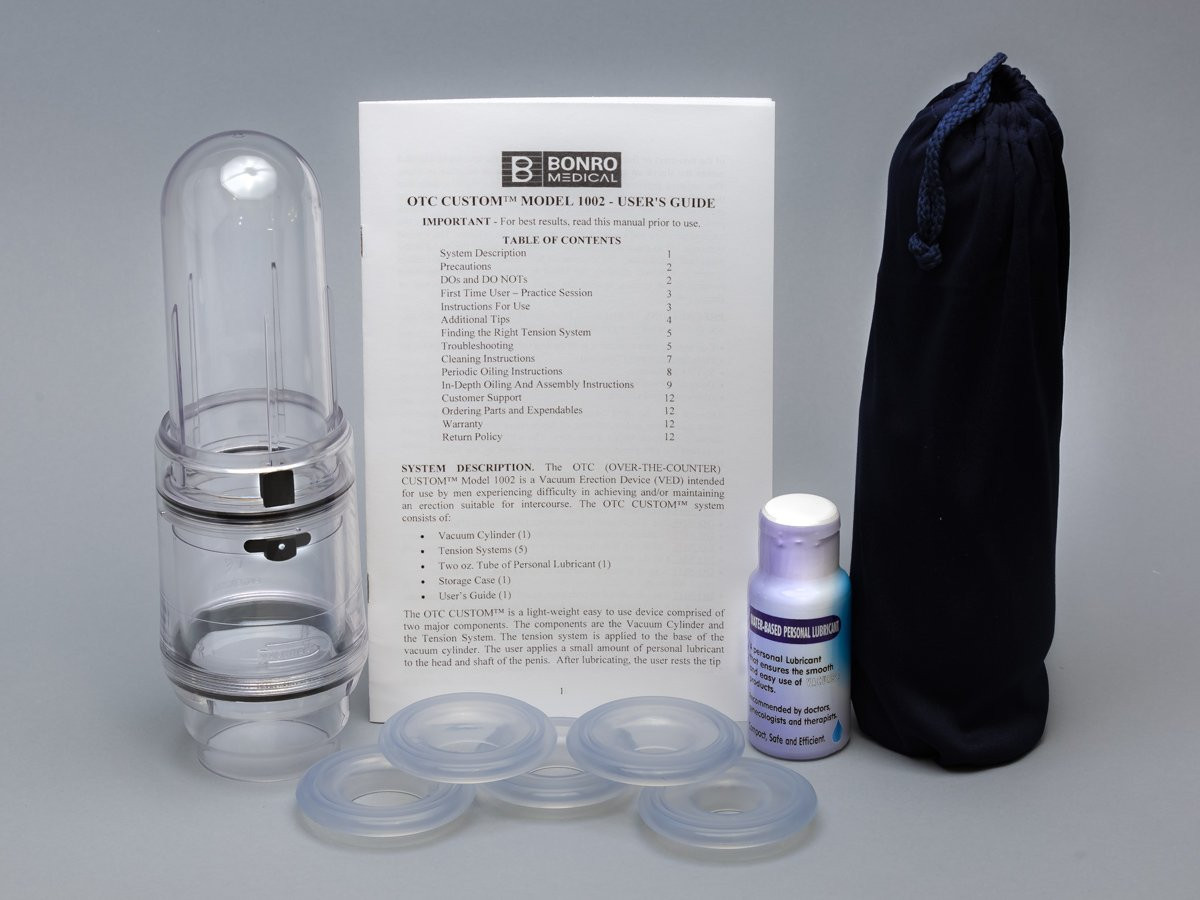 ERECTILE DYSFUNCTION VACUUM ERECTION PUMPS