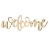 SMALL Connected Letters | Welcome Lowercase Word | Wooden Cutout Word | Script Word