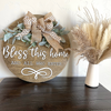 Round Door Hanger | Wall Hanger | Welcome Door Sign | Wooden Home Decor