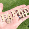 2" Sample Set | Eastman MDF | Wood Craft Letters | Unfinished Letters | Arts & Crafts Supplies