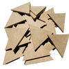 Bulk Set of Triangles | Lot of Triangles | Wooden Craft Triangles | Blank Triangles | Wood Blanks | Craft Blanks | Kids Art | School Projects | DIY