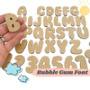 Bubble Gum | Craft Letters | Unfinished Letters | Arts & Crafts Supplies
