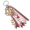 Pink & Floral Tassel | Bogg Bag Decor | Car Charms | Car Accessories | Bogg Bag Monograms | Key Chain Decor | Personalized Bag Charms | Bogg Bag Charm | Bag Tassel
