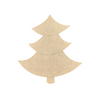SMALL Craft Christmas Tree  | Wood Craft Shapes | Christmas Wood Cutouts | Holiday Decor | Christmas Wall Art