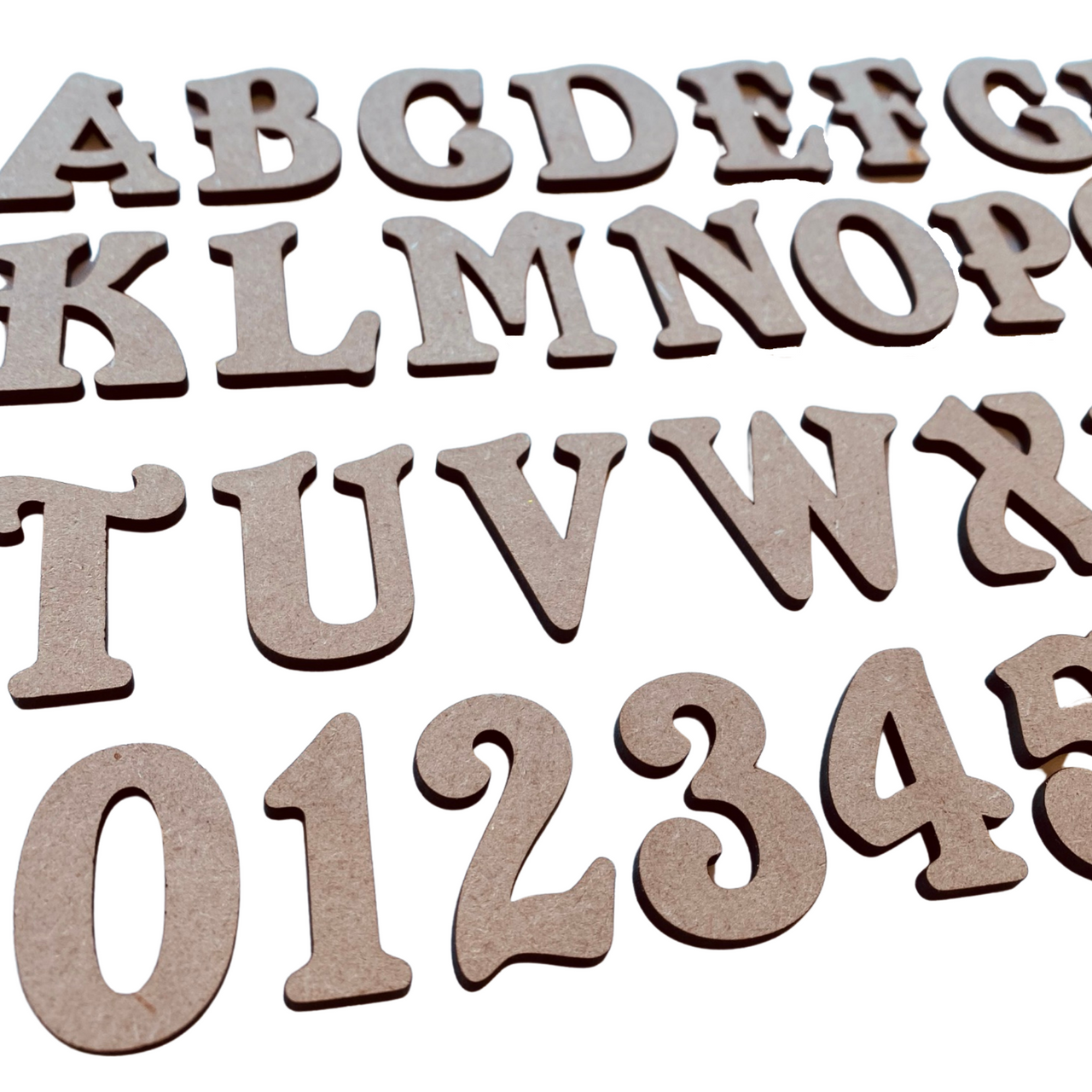 Buy Online Unfinished Wooden Craft Letters