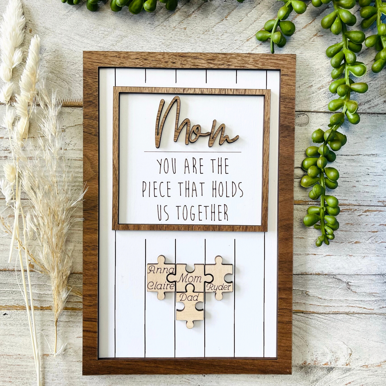 Order Online Mom Puzzle Plaque, Mother's Day Gifts