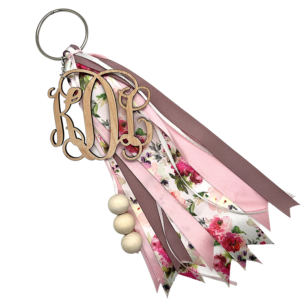 Flower Tassel Bag Charm