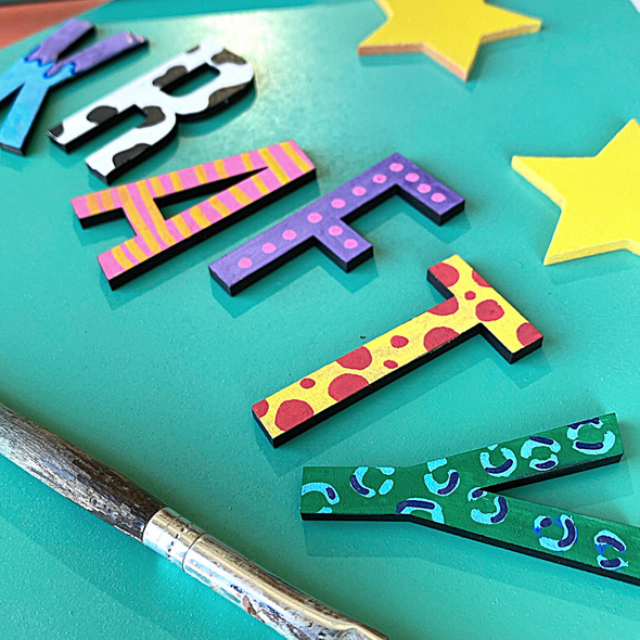 Krafty | Craft Letters | Unfinished Letters | Arts & Crafts Supplies