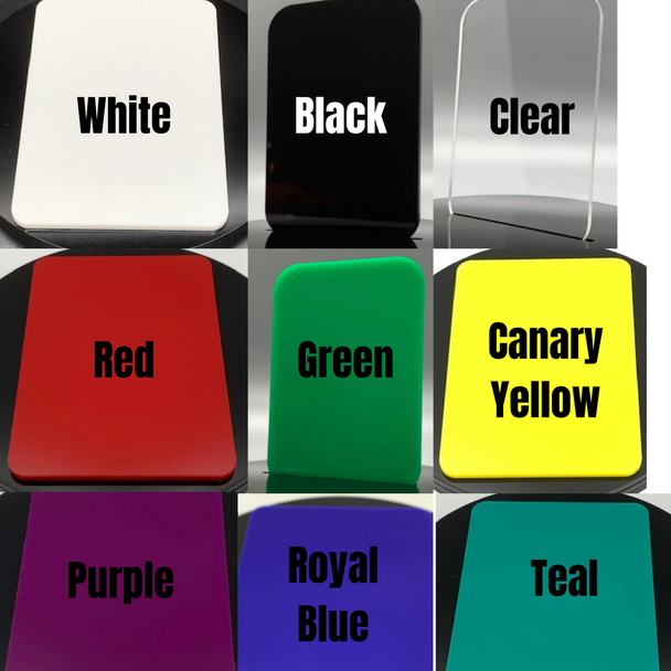 Standard Acrylic Colors