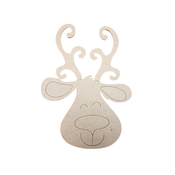 Christmas Craft Reindeer Cutout