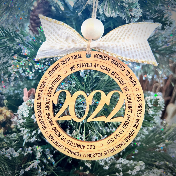 2022 Christmas Ornament | Funny Christmas Ornament